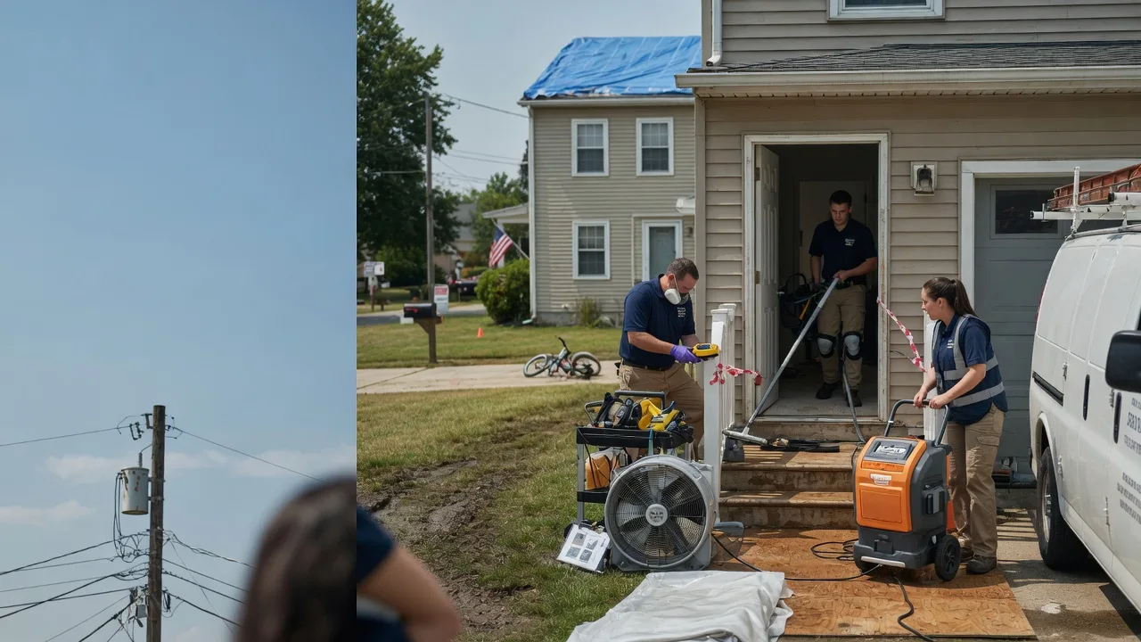 Water Damage Repair in Dunkirk, OH near me